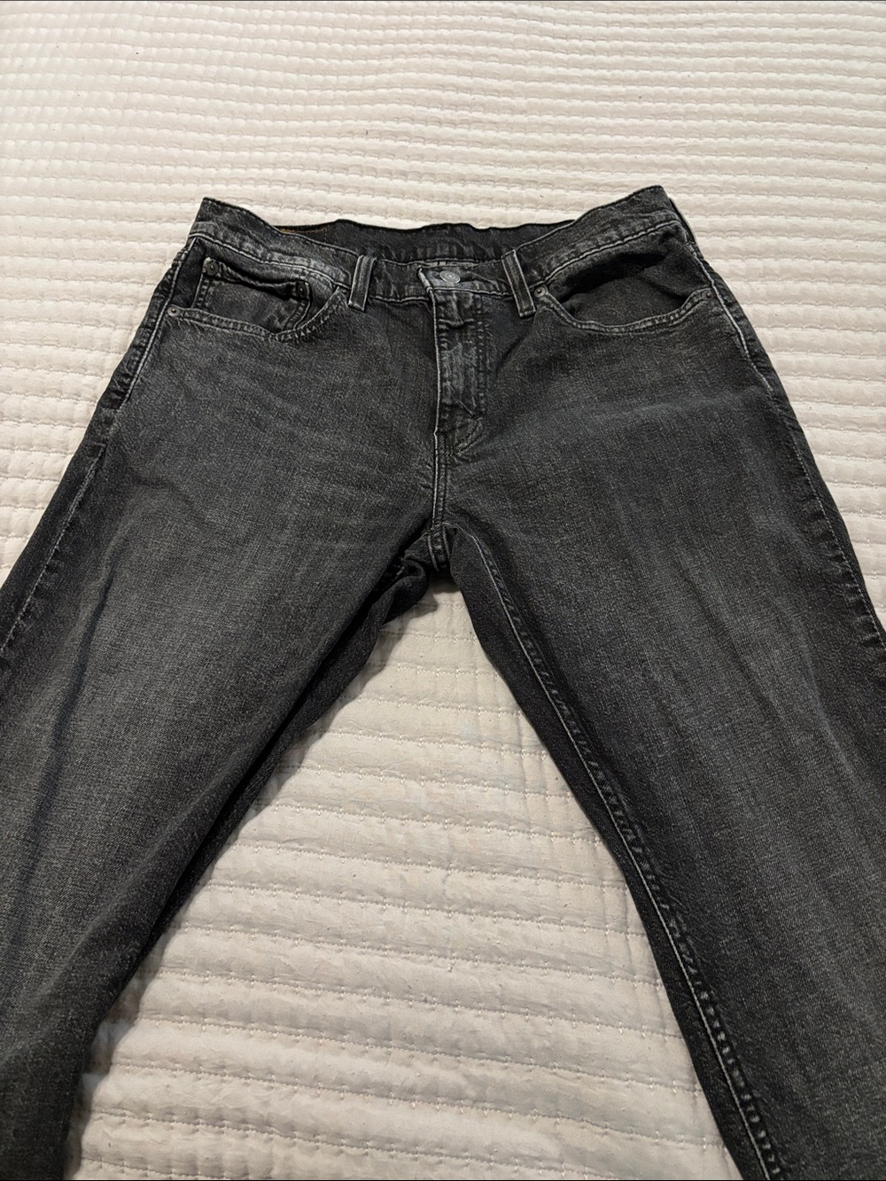 Levi's Slim Black Washed Jeans
